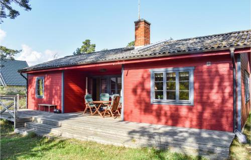 Awesome Home In Borrby With Kitchen